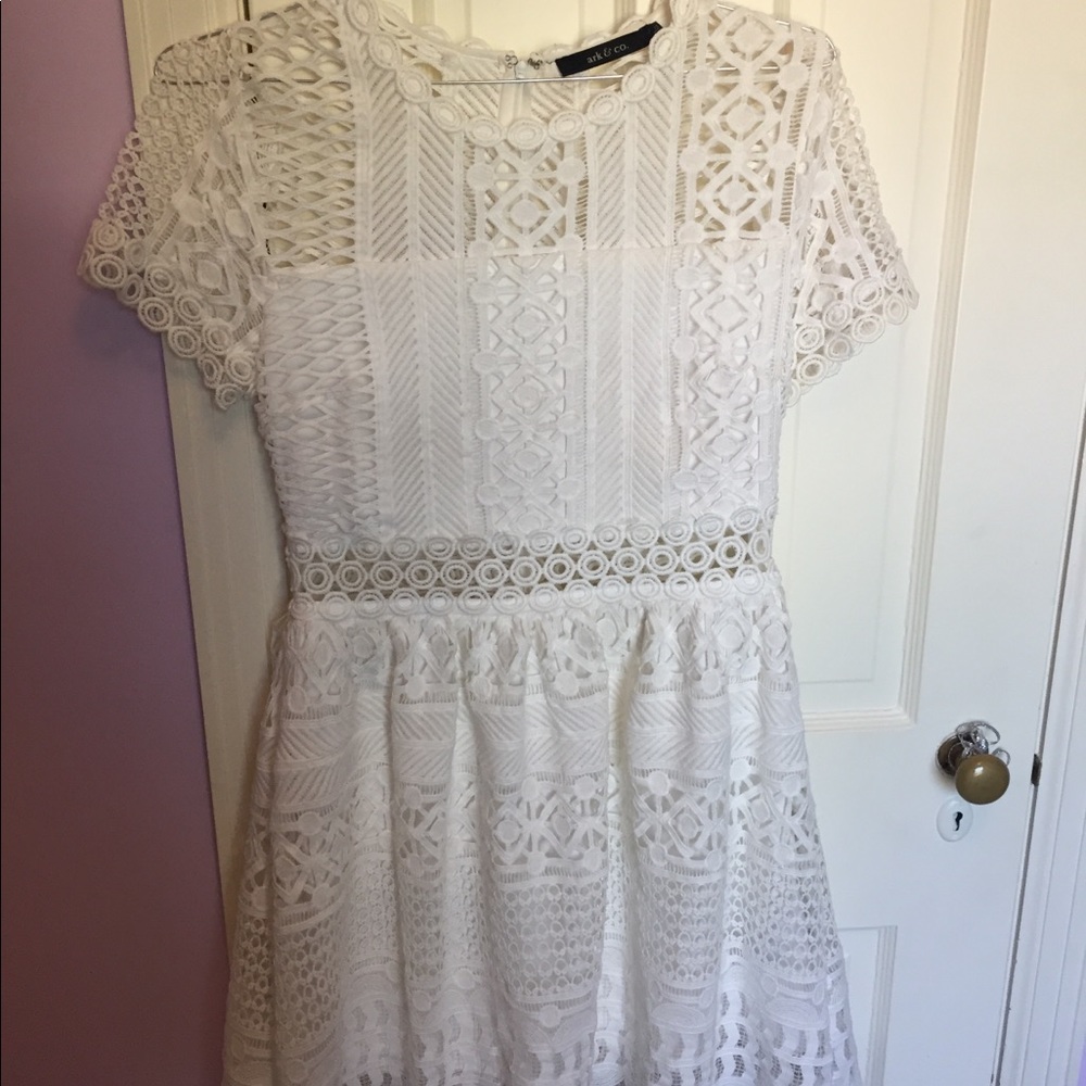 White Lace Dress